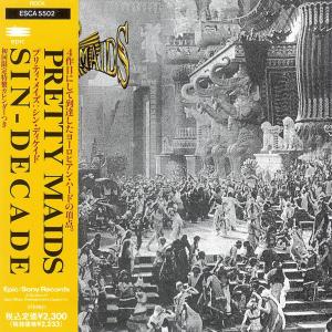 PRETTY MAIDS - Sin-Decade (Japan Edition Incl. OBI ESCA 5502) CD