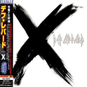 DEF LEPPARD - X (Japan Edition Incl. OBI, UICR-1025) CD