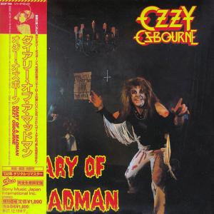 OZZY OSBOURNE - Diary Of Madman (Japan Edition Miniature Vinyl Cover Incl. OBI, EICP-780) CD 