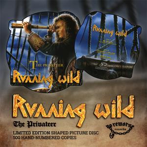 RUNNING WILD - The Privateer (Ltd 500  Hand-Numbered, Shaped Picture Disc) 12