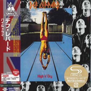 DEFF LEPPARD - High 'N' Dry (Japan Edition SHM-CD, Miniature Vinyl Cover Incl. OBI, UICY-93451) CD