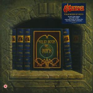 SAXON - Solid Book Of Rock (Deluxe Book Sized Box Set 12"X12") 11CD/3DVD BOX SET
