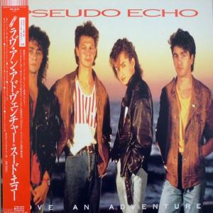 PSEUDO ECHO - Love An Adventure (Japan Edition, Incl. OBI RPL-8379, Promo) LP
