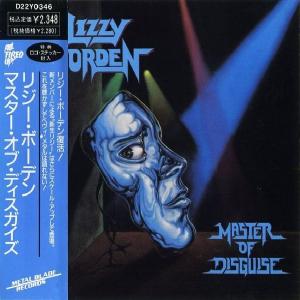 LIZZY BORDEN - Master Of Disguise (Japan Promo Edition, Incl. OBI D22Y0346 & Sticker) CD