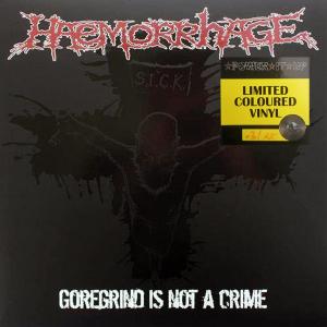 HAEMORRHAGE - Goregrind Is Not A Crime (Ltd 100 Hand-Numbered  Grey Marbled - Party.San Edition) LP