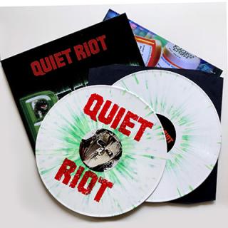 QUIET RIOT - REHAB X (LTD HAND-NUMBERED EDITION 350 COPIES WHITE/GREEN SPLATTER VINYL) 2LP (NEW)