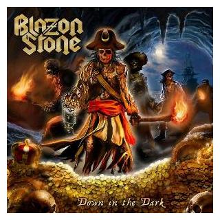 BLAZON STONE - Down in the Dark (Ltd 150 / Hand-Numbered, Blue) LP