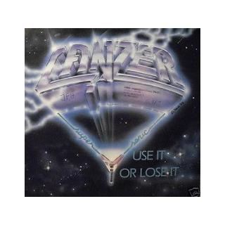 LANZER - USE IT OR LOSE IT (LTD EDITON 500 NUMBERED COPIES FULLY PERSONALLY SIGNED BLACK/BLUE SPLATTER VINYL) LP