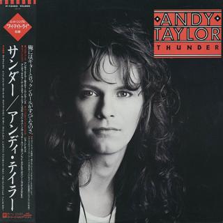 ANDY TAYLOR - Thunder (Japan Edition SAMPLE, Incl. OBI P-13423) LP