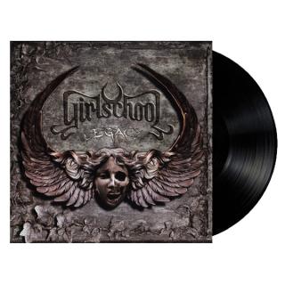 GIRLSCHOOL - Legacy (Ltd 400  Hand-Numbered, Black) LP