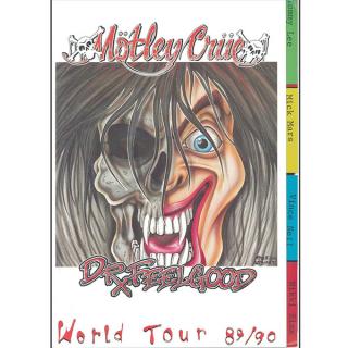 MOTLEY CRUE - Dr. Feelgood - World Tour 89/90 - TOUR BOOK
