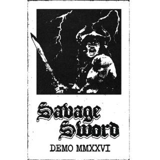 SAVAGE SWORD - Demo 2026 (Incl. Sticker & Button) CASSETTE TAPE