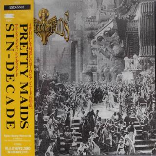 PRETTY MAIDS - Sin-Decade (Japan Edition Incl. OBI ESCA 5502) CD