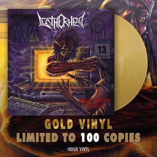 LEATHERHEAD - Violent Horror Stories (Ltd 100 / Gold) LP