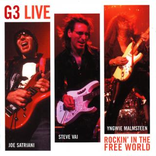 JOE SATRIANI / STEVE VAI / YNGWIE MALMSTEEN - G3 Live: Rockin' In The Free World 2CD
