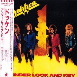DOKKEN - Under Lock And Key (First Japan Edition Incl. OBI, 32XD-386) CD