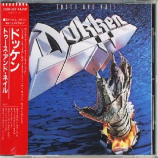 DOKKEN - Tooth And Nail (First Japan Edition Incl. OBI, 32XD-302) CD