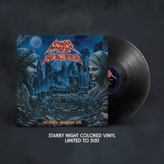 SAVAGE MASTER / MYSTIC STORM - The Power / Wandering Time (Ltd 500 / "Starry Night" Colour) LP
