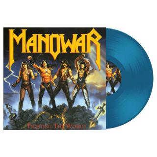MANOWAR - Fighting The World (Ltd  Transparent Blue) LP
