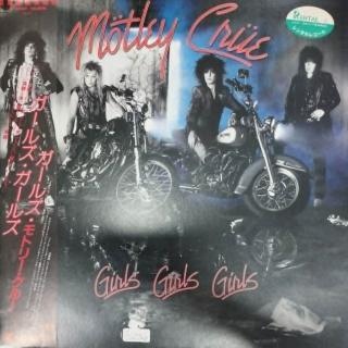 MOTLEY CRUE - Girls, Girls, Girls (Japan Edition, Incl. OBI P-13467) LP