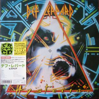 DEF LEPPARD - Hysteria (Japan Edition Vinyl Cover, Incl. OBI Sticker UICY-95006) CD