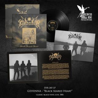 GEHENNA - Black Seared Heart (Ltd 300 / Black, Incl.: 16-page Booklet, Poster) LP