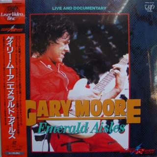 GARY MOORE - Emerald Aisles Live And Documentary (Japan Edition Laser Disc, Incl. OBI, VPLR-70131) LD