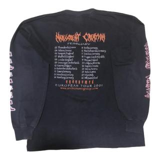 MALEVOLENT CREATION - Envenomed European Tour 2001 LONGSLEEVE T-SHIRT