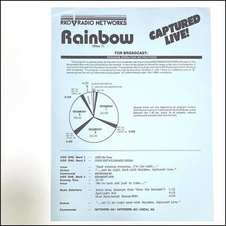 RAINBOW - Captured Live! (Show ONE - 14/10/83) 2LP