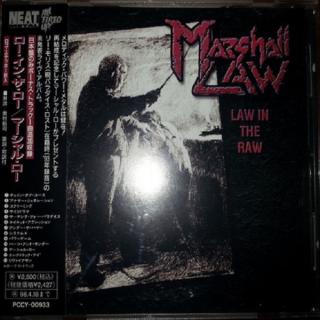 MARSHALL LAW - LAW IN THE RAW (Japan Promo Edition Incl. Bonus Track, Sticker & OBI, PCCY-00933) CD
