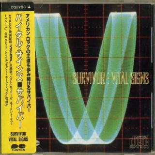 SURVIVOR - Vital Signs (First Japan Edition Incl. OBI, D32Y0014) CD